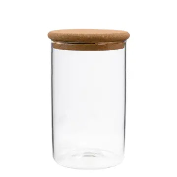 Borosilicate Glass Terrarium with Cork Lid - Large