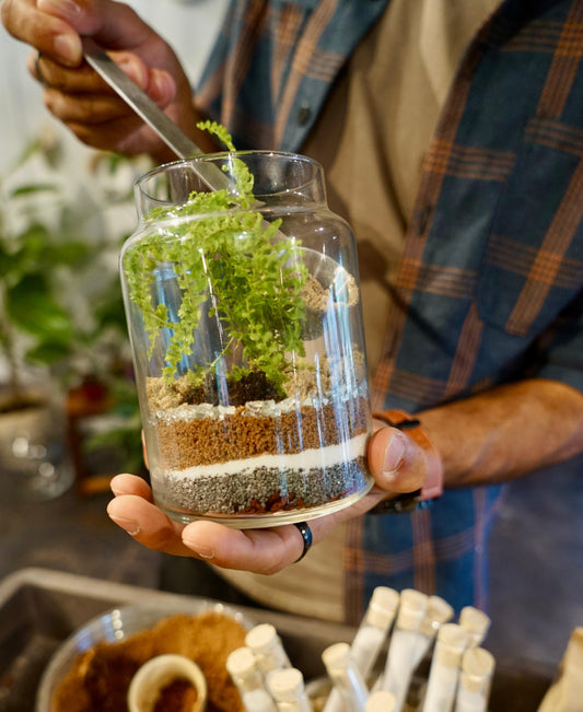 Build Your Own Terrarium Workshop - Saturday, May 4th, 2024