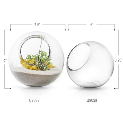 Bubble Glass Bowl, Clear